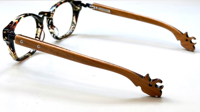 Cherrywood Triceratops with Brown Camo