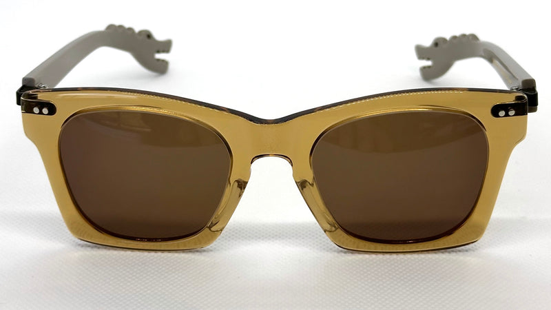 The Nacks Sunglasses Honey Brown