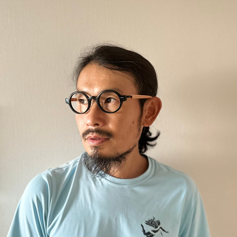 Robin, Black + Cherrywood Skull (Asia Fit)