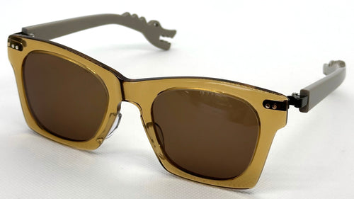 The Nacks Sunglasses Honey Brown
