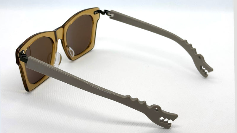 The Nacks Sunglasses Honey Brown